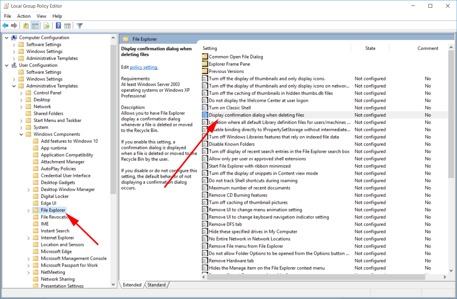 Windows 10 Display Delete Confirmation Dialog windows-10-explorer-delete-confirmation
