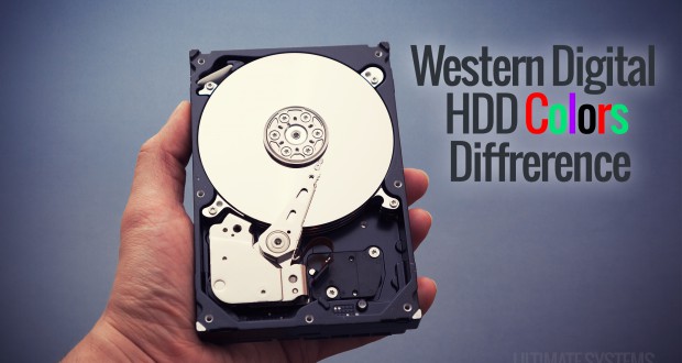 WD HDD Colors Difference