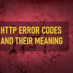 Http Error Codes And Their Meaning